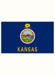 Kansas State Flag Kids T-Shirt