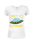 LOSER Juniors V Neck T-Shirt