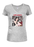 Anime - Love Hurts - Camiseta con cuello en V para jóvenes