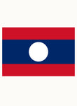 Laos Flag Kids T-Shirt