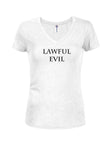 Legal Evil Juniors Camiseta con cuello en V