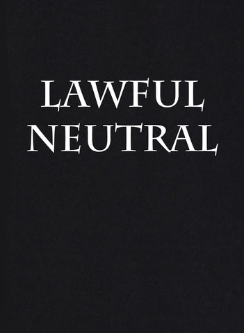 Lawful Neutral Kids T-Shirt