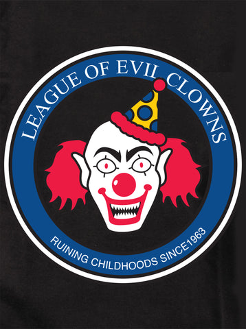 T-shirt Ligue des Clowns Maléfiques