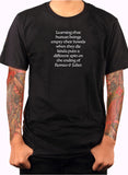 T-Shirt Apprendre que les êtres humains vident leurs intestins