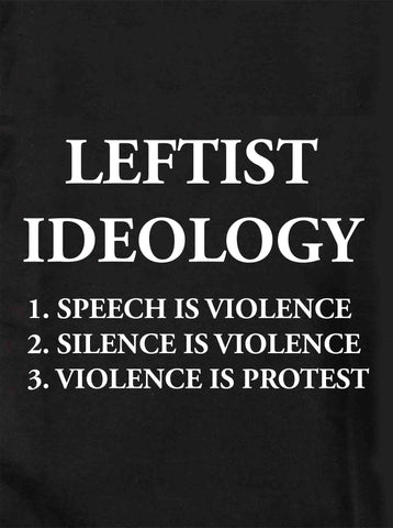 Leftist Ideology Kids T-Shirt