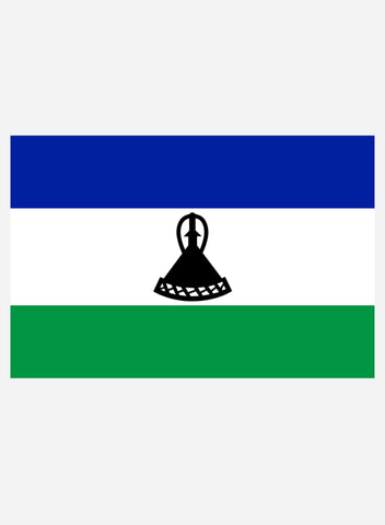 Lesotho Flag Kids T-Shirt