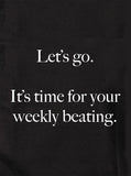 Let’s go.  It’s time for your weekly beating T-Shirt