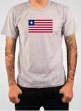 Camiseta de la bandera de Liberia