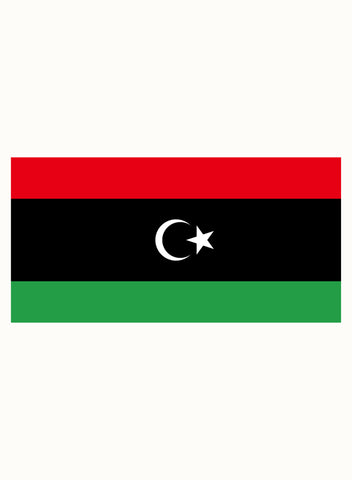 T-shirt drapeau libyen