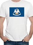 T-shirt Drapeau de l'État de Louisiane