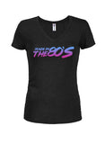 Made in the 80's Juniors V Neck T-Shirt