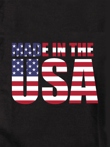 T-shirt Fabriqué aux États-Unis