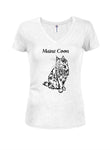 Gato Maine Coon Camiseta para niños