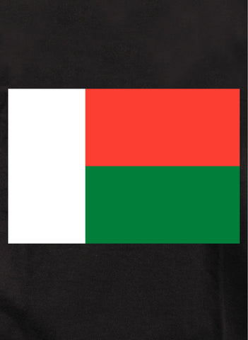 T-shirt drapeau malgache