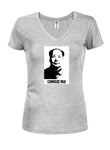 Mao Tse Tung Camarade Juniors T-shirt col en V