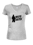 Master Baiter Juniors V Neck T-Shirt