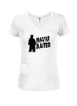 Master Baiter Juniors V Neck T-Shirt