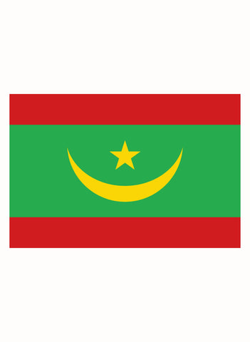 Mauritanian Flag Kids T-Shirt