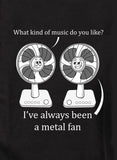 T-shirt Fan de métal