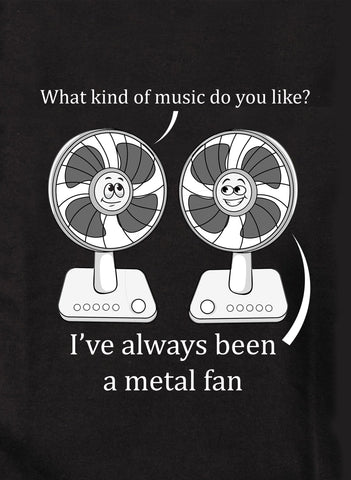 Metal fan Kids T-Shirt