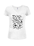 Medieval Weapons Juniors V Neck T-Shirt