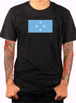 Camiseta de la bandera de Micronesia