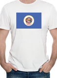 Camiseta de la bandera del estado de Minnesota