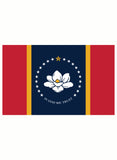 Camiseta de la bandera del estado de Mississippi