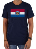 T-shirt Drapeau de l'État du Missouri
