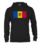 Camiseta de la bandera de Moldavia