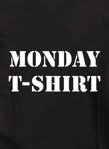 Monday Kids T-Shirt Kids T-Shirt