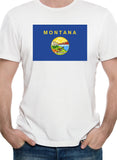 Camiseta de la bandera del estado de Montana