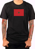 Camiseta bandera marroquí