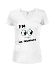 Mr. Frundles Juniors V Neck T-Shirt