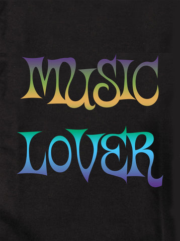 Music Lover Kids T-Shirt