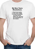 T-shirt Mes résolutions du Nouvel An