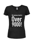 ¡Mi nivel de pereza es superior a 9000! Camiseta