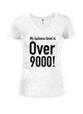 Mon niveau de paresse est supérieur à 9 000 ! T-shirt col V junior