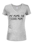 Mi mamá es la mamá genial Juniors V cuello camiseta