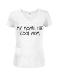 Mi mamá es la mamá genial Juniors V cuello camiseta