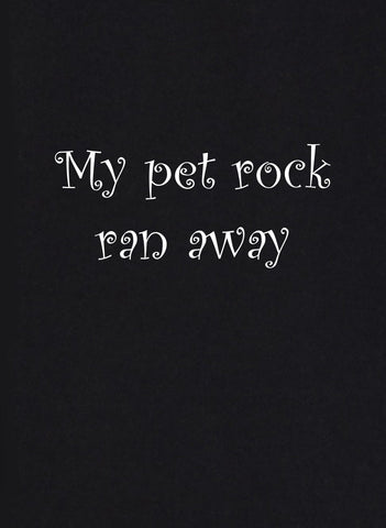 My pet rock ran away Kids T-Shirt