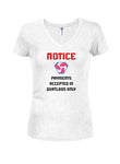 AVISO: SE ACEPTAN PAGOS SOLO EN QUATLOOS Camiseta con cuello en V para jóvenes