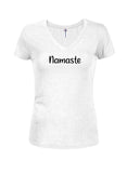 Namaste T-shirt à col en V pour juniors