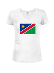 Camiseta de la bandera de Namibia