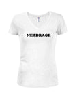 Nerdrage Juniors V Neck T-Shirt