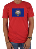 T-shirt Drapeau de l'État du New Hampshire