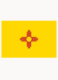 T-shirt Drapeau de l'État du Nouveau-Mexique