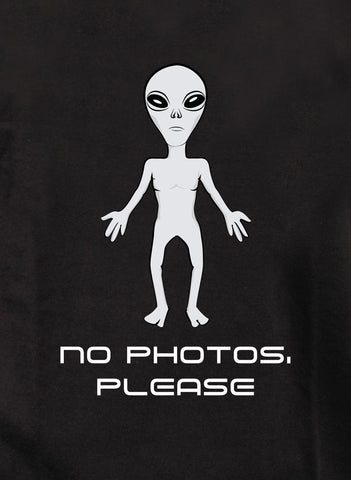 No photos, please Kids T-Shirt