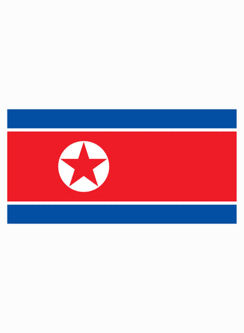 North Korean Flag Kids T-Shirt