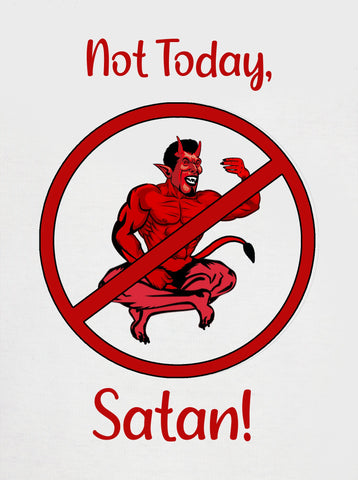 Not Today Satan Kids T-Shirt